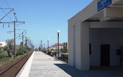 В Затоке отремонтирована железнодорожная платформа "Дружба"