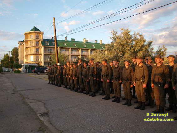 Бойцы Нацгвардии Украины приступили к несению службы в Затоке