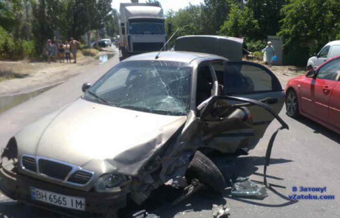 Серьезное ДТП с участием белорусской машины произошло сегодня в Затоке